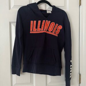 University of Illinois PINK Hoodie